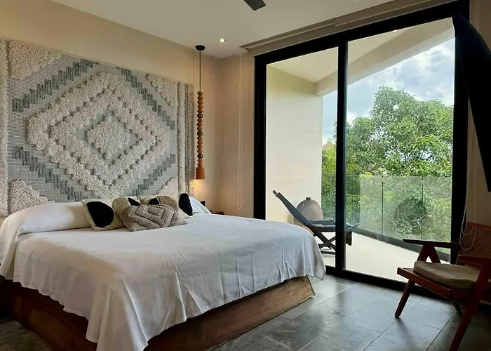 Villa Kataluum- Luxurious Eco-chic Ph With Pool Tulum