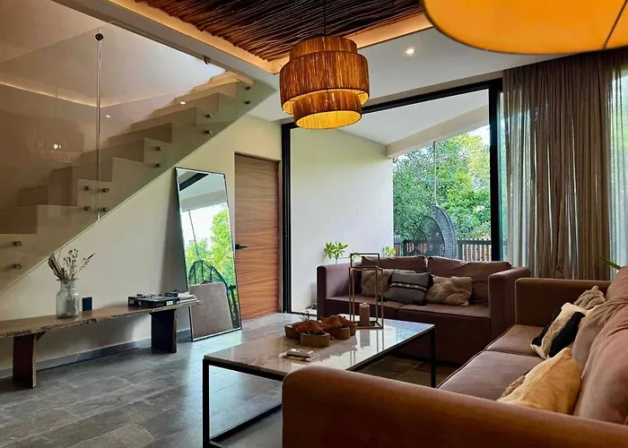 Kataluum- Luxurious Eco-chic Ph With Pool * Tulum