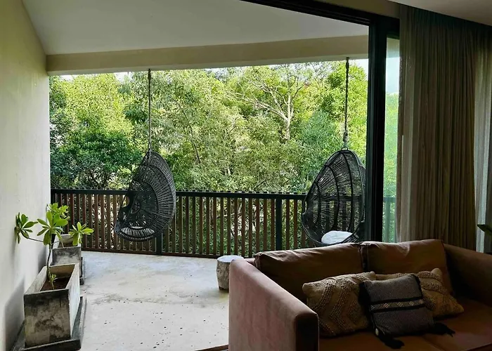 Kataluum- Luxurious Eco-chic Ph With Pool Tulum