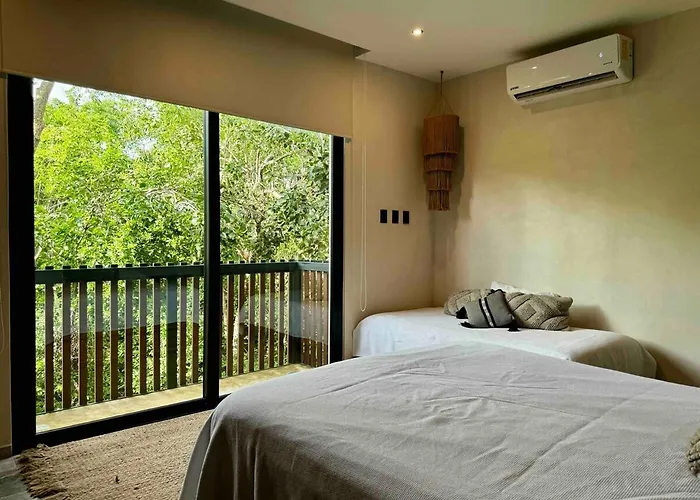 Kataluum- Luxurious Eco-chic Ph With Pool * Tulum